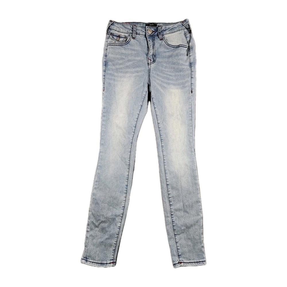 True Religion Halle High Rise Super Skinny Jeans Womens 25 Flap‎ Light Wash